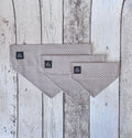 Pawliora Taupe Stars Slip-on Bandana