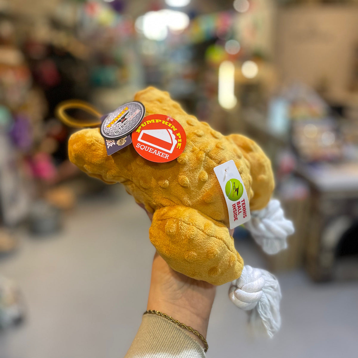 Steel Dog Turkey Rope Dog Toy