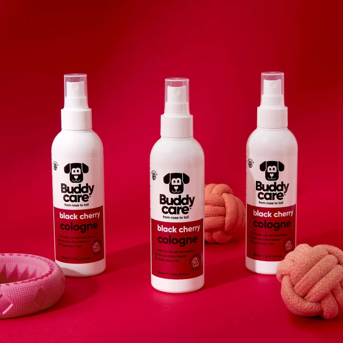 Buddycare Black Cherry Cologne Spray for Dogs