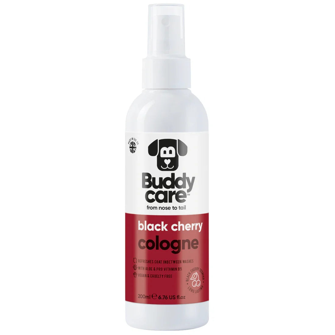 Buddycare Black Cherry Cologne Spray for Dogs