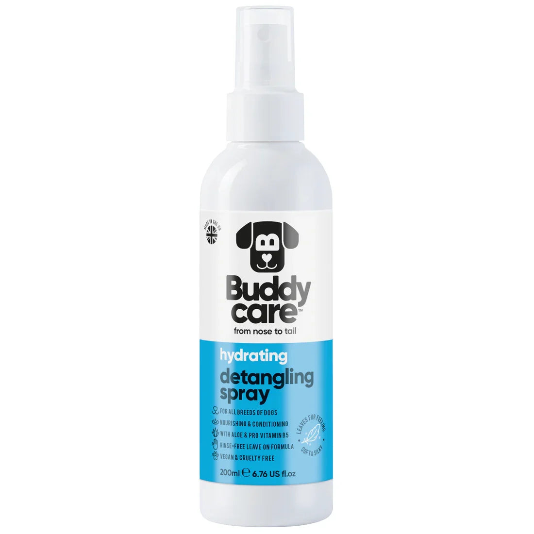 Buddycare Hydrating Detangling Dog Spray