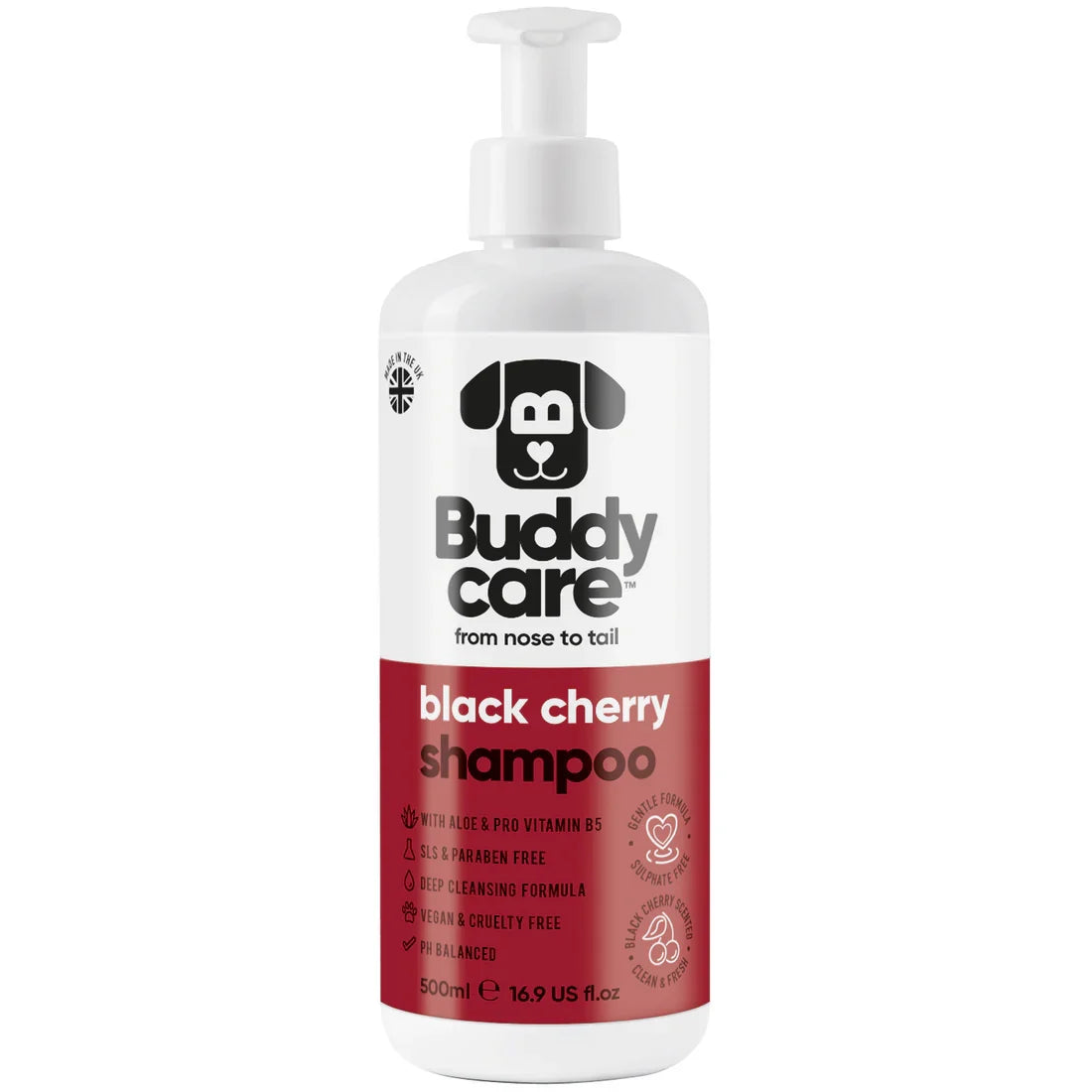 Buddycare Black Cherry Shampoo for Dogs