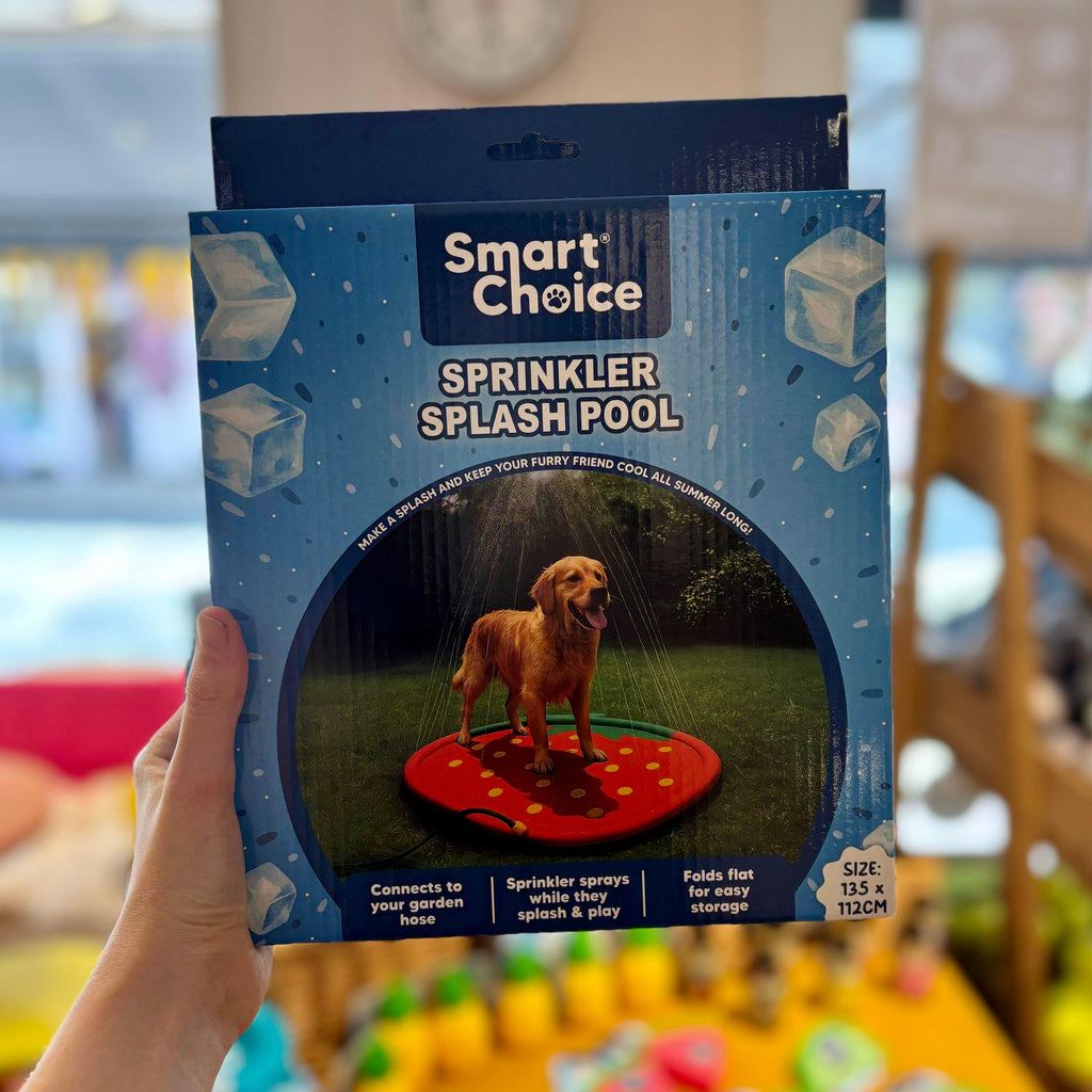 Smart Choice Summer Pet Strawberry Water Sprinkler