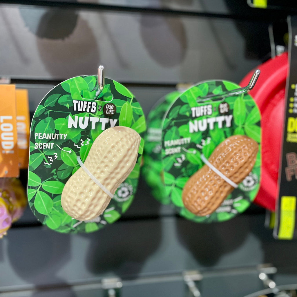 TUFFS Nutty Peanut Dog Toy