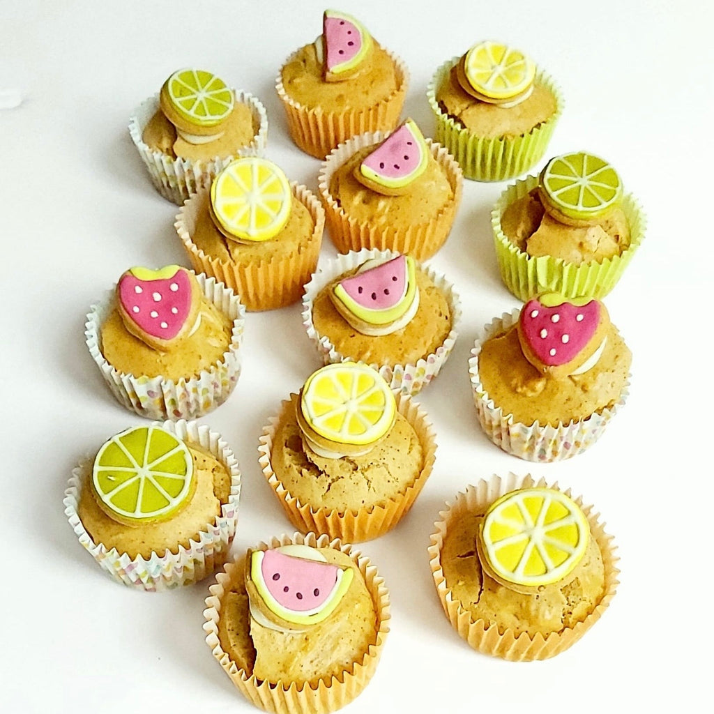 Fun Fruit Cupcake for Dogs