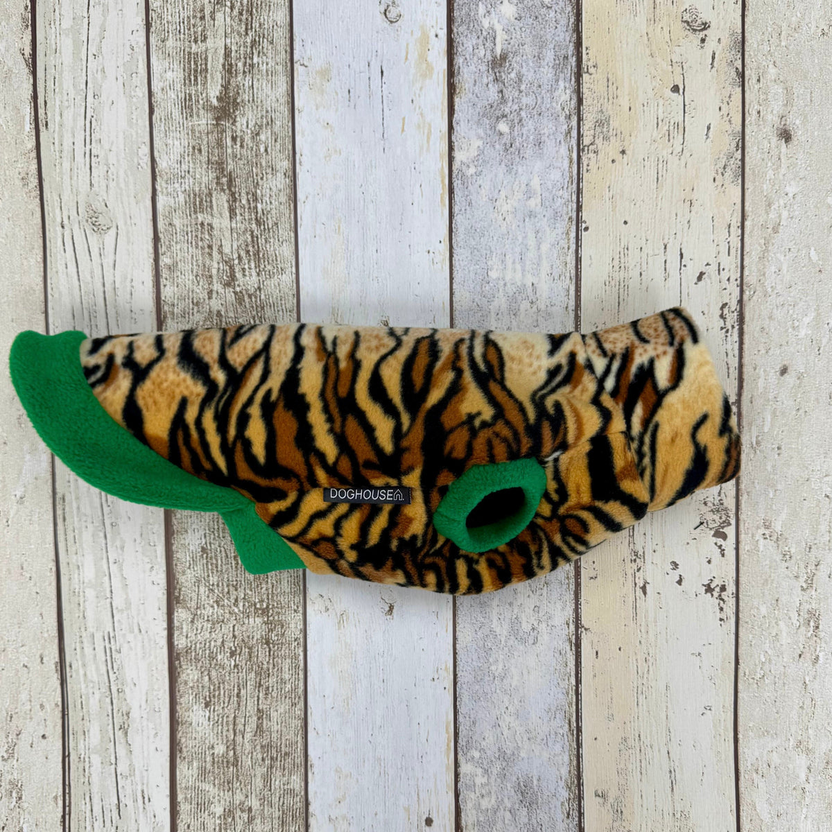 Dachshund Wild Animal Print Fleece Jumper