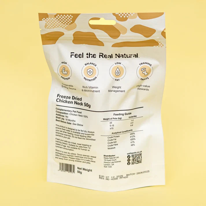 Waita Freeze Dried Chicken Neck