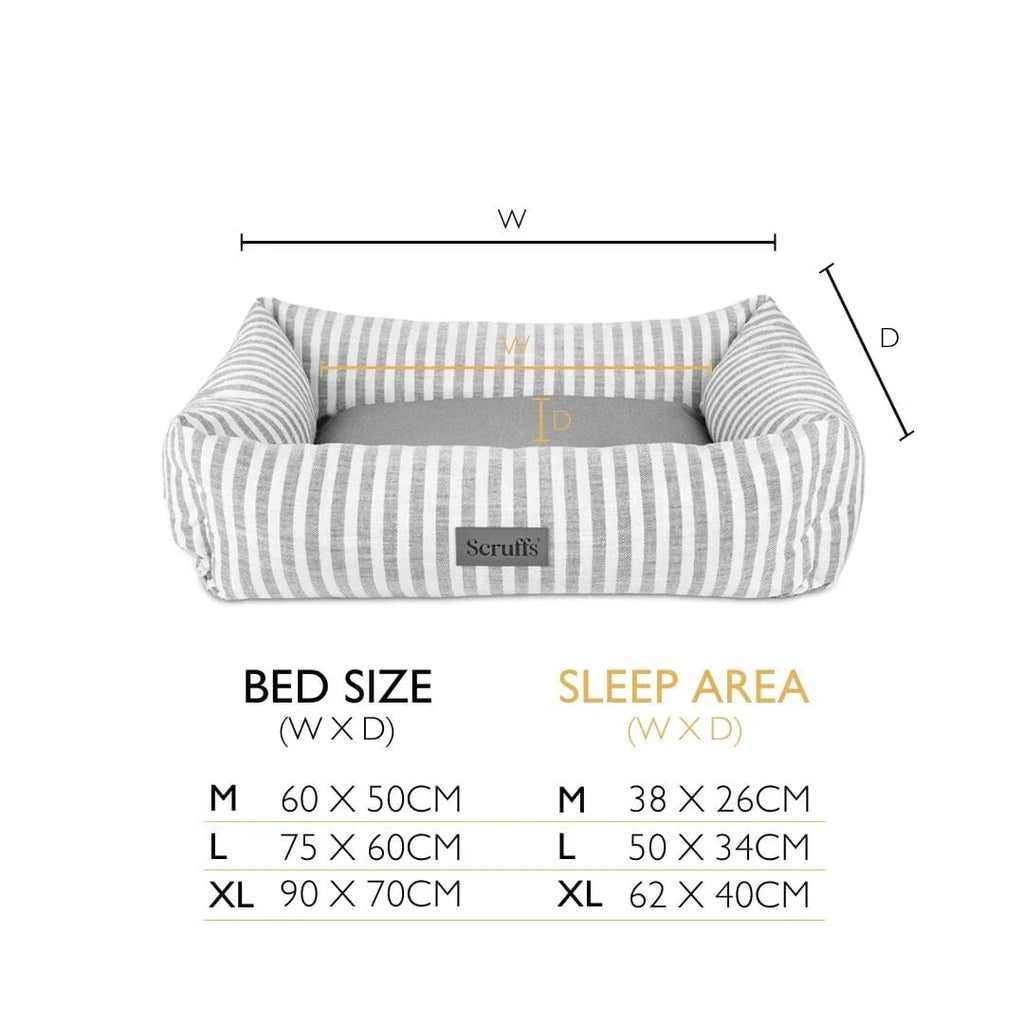 Scruffs Blue Coastal Dog Bed