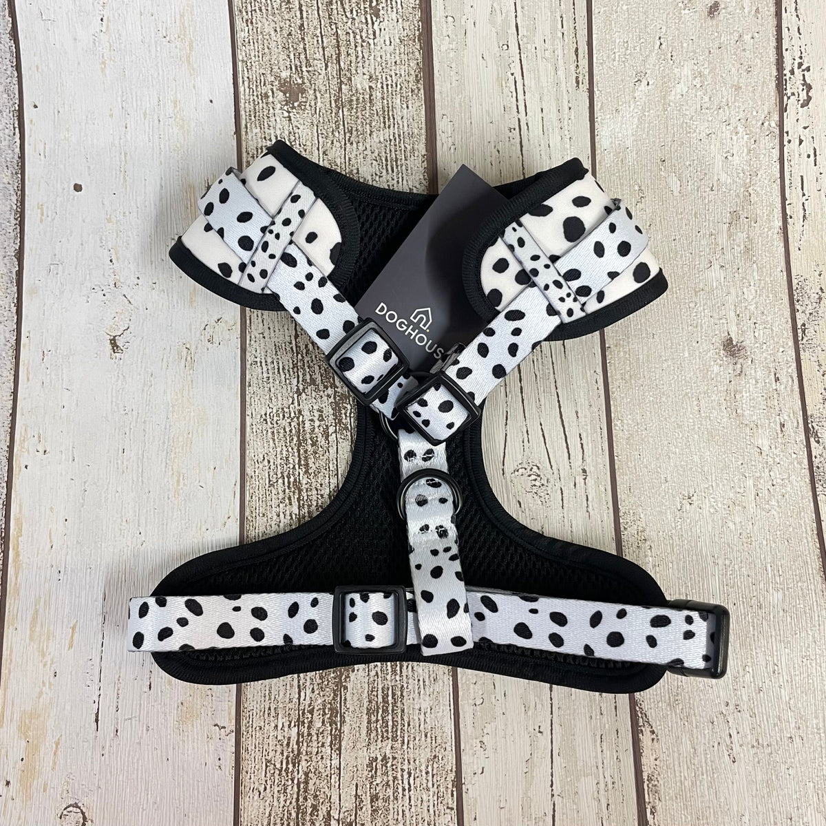 Pawliora Everyday Comfort Harness in Dalmatian Spot