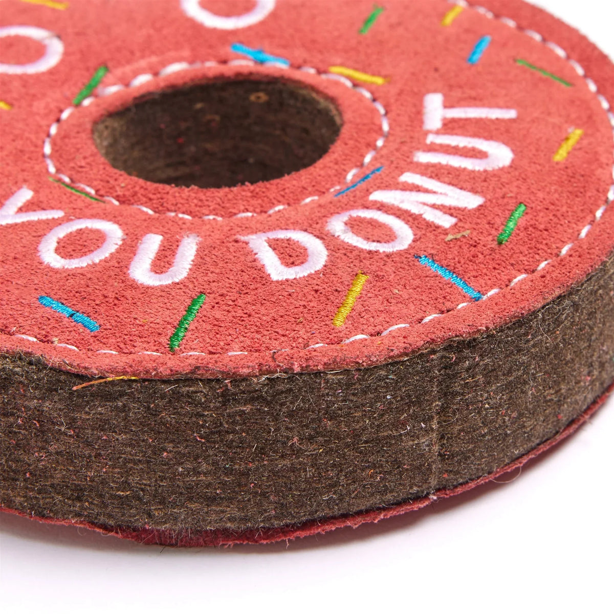 Green & Wilds Dolly the Donut Eco Dog Toy