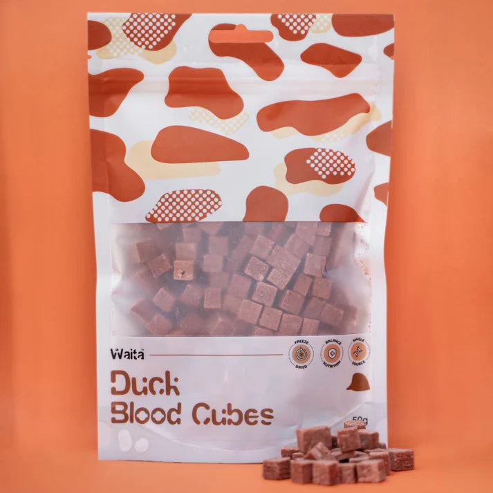 Waita Freeze Dried Duck Blood Cubes