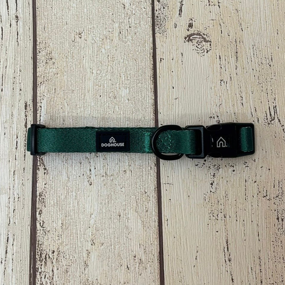 Pawliora Everyday Essential Collar in Forest Green