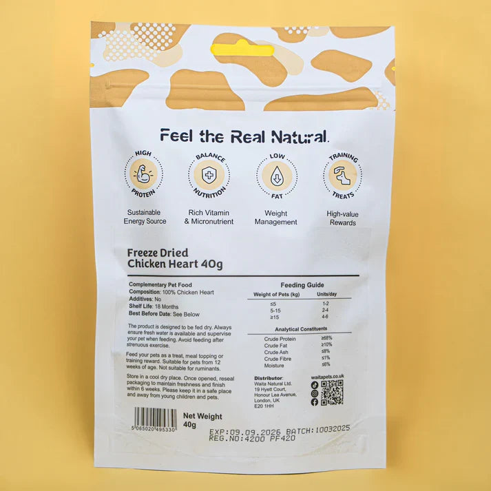 Waita Freeze Dried Chicken Heart