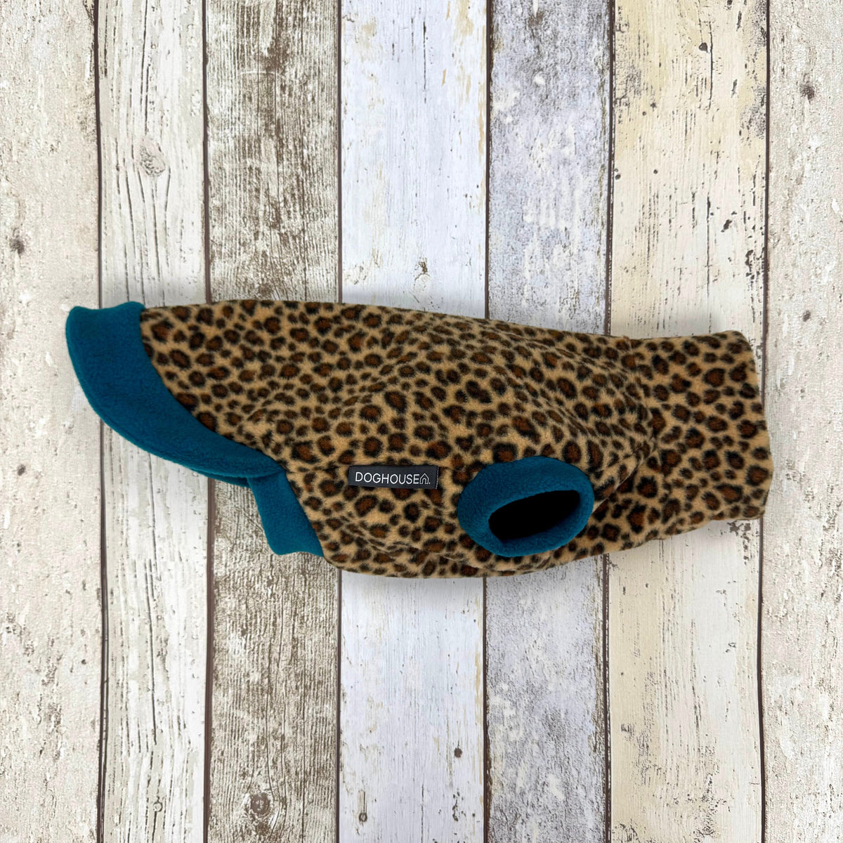 Dachshund Wild Animal Print Fleece Jumper