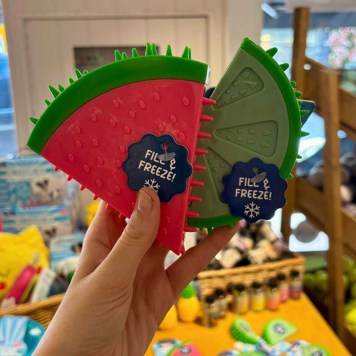 Smart Choice Summer Cooling Fruit Rubber Toy