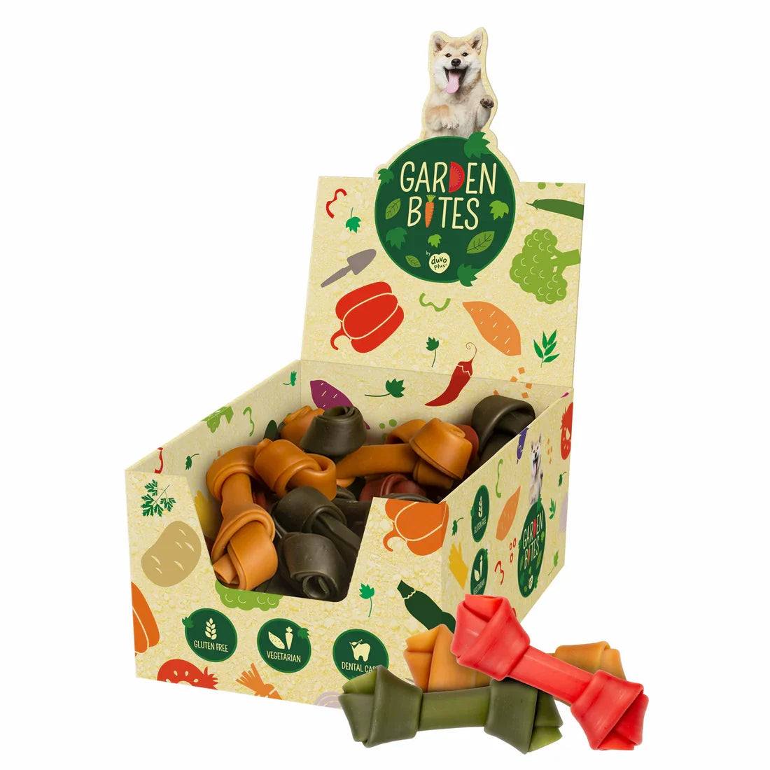 Garden Bites Veggie Bone Dog Treat