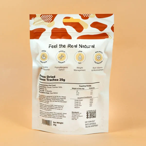 Waita Freeze Dried Goose Trachea