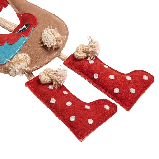 Green & Wilds Rambo Rooster Eco Dog & Horse Toy