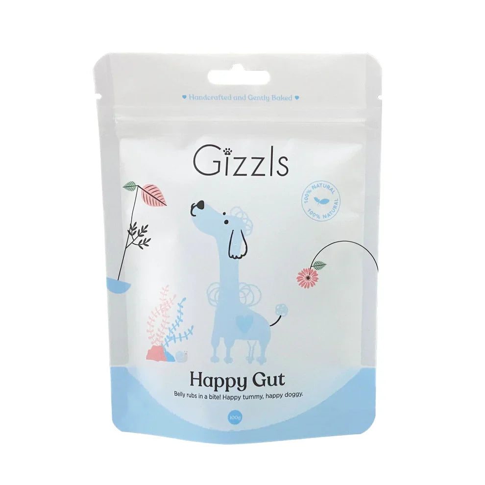 Gizzls Happy Gut Dog Treats