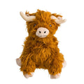 Highland Cow Plush Dog Toy
