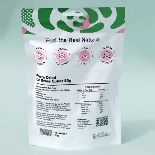 Waita Freeze Dried Cat Grass Cubes