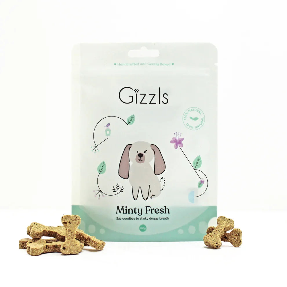 Gizzls Minty Fresh Dog Treats
