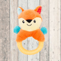 Little & Lively Soft Fox Puppy Ring Toy