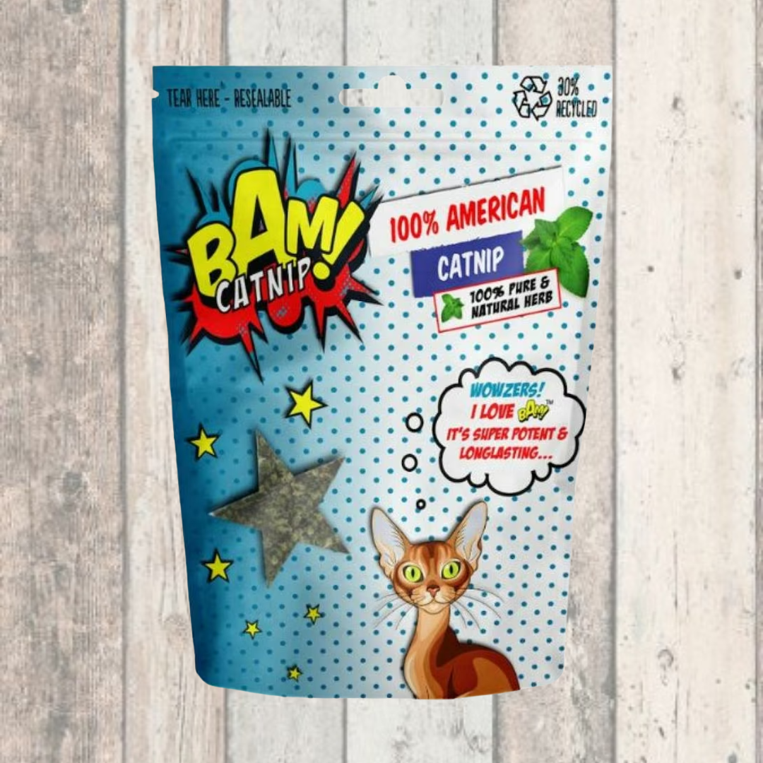BAM! Catnip Resealable Pouch