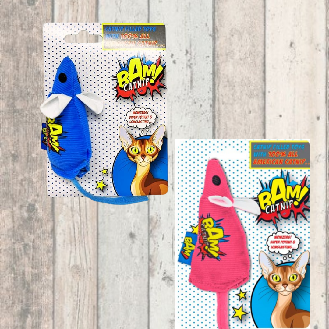 BAM! Catnip Mouse Toy