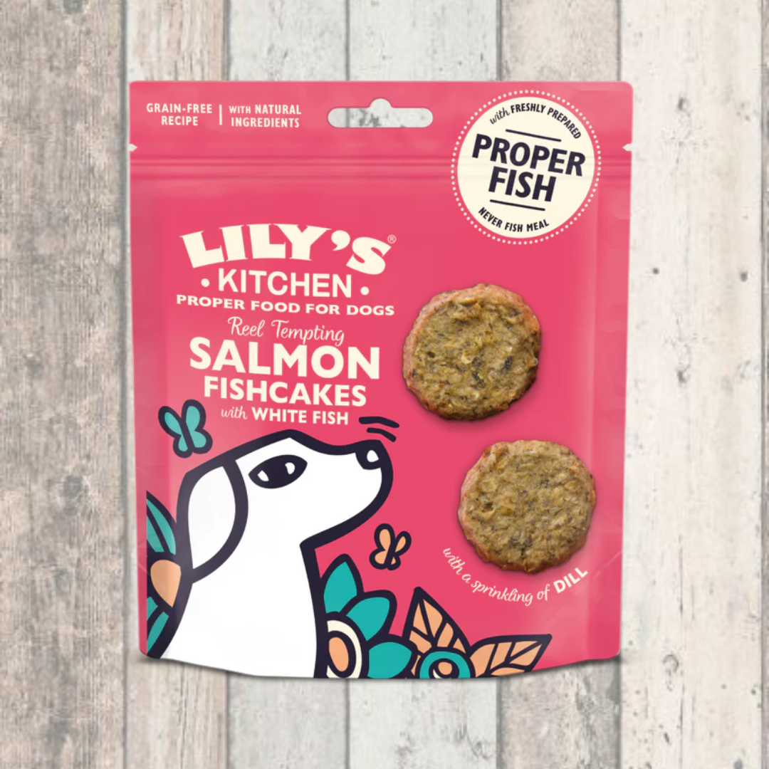 Lily's Kitchen Salmon Fishcake Dog Treats