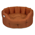 Earthbound Camden Burnt Orange Dog Bed