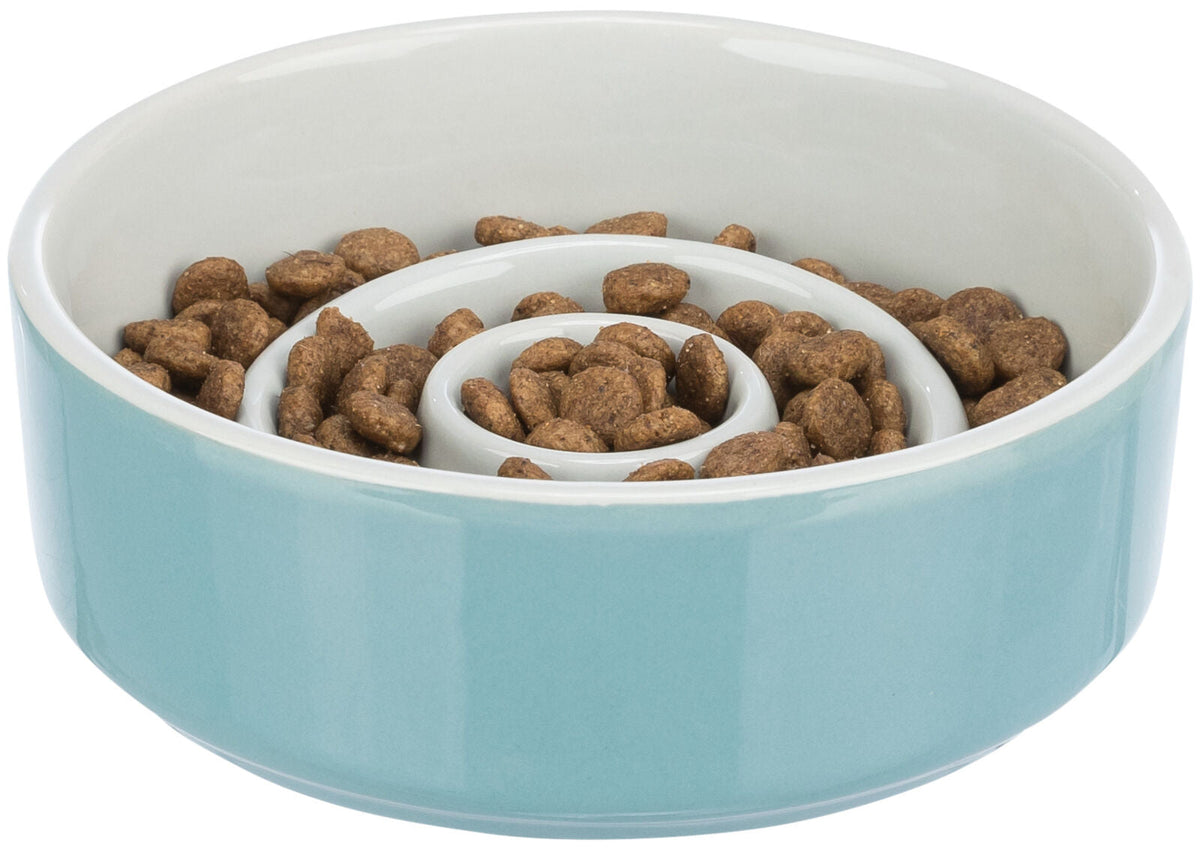 Trixie Slow Feeding Ceramic Bowl for Dogs