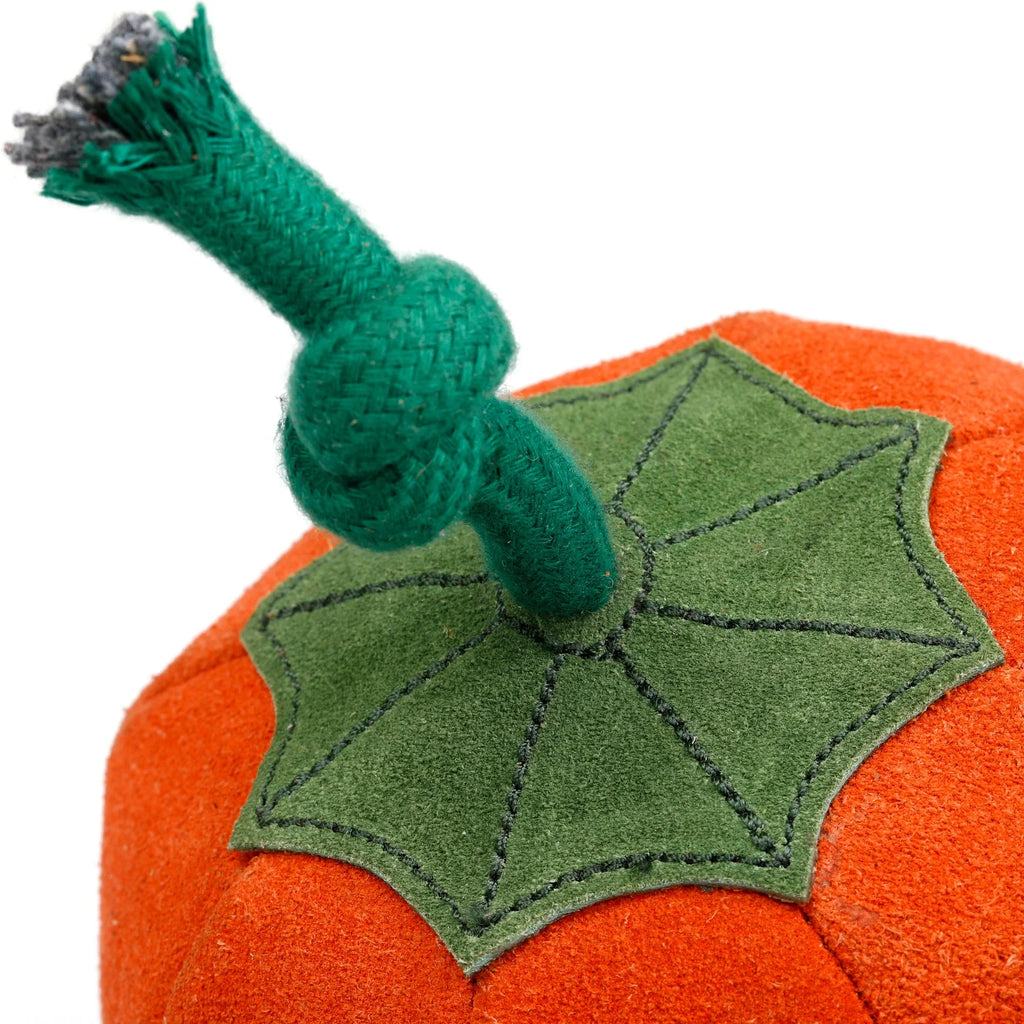 Green & Wilds Patch the Pumpkin Eco Dog Toy