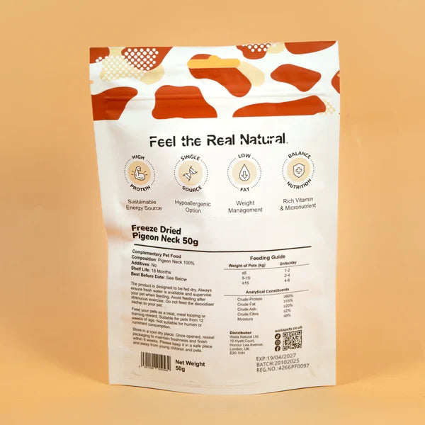 Waita Freeze Dried Pigeon Neck