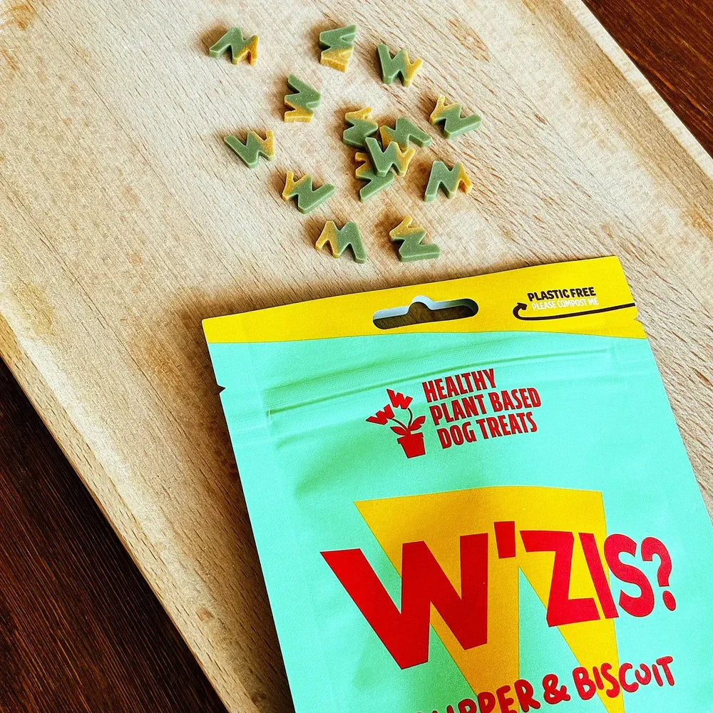 W'Zis Treat Pouches with Veggie Dog Treats