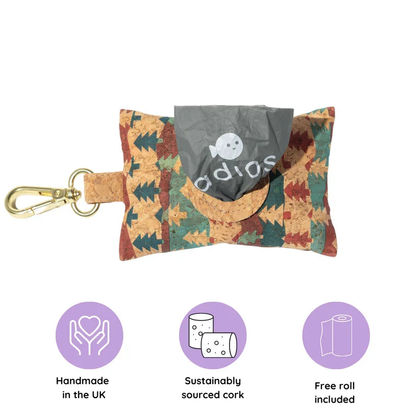 Adios Cork Poop Bag Holders