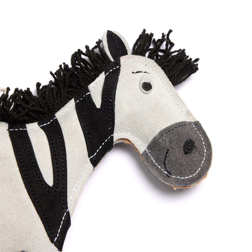 Green & Wilds Zambezi the Zebra Eco Dog Toy