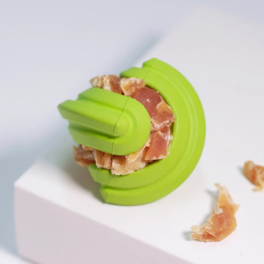 Chewtastic Geometric Natural Rubber Geo-Gem Toy