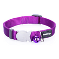 Red Dingo Plain Purple Cat Collar