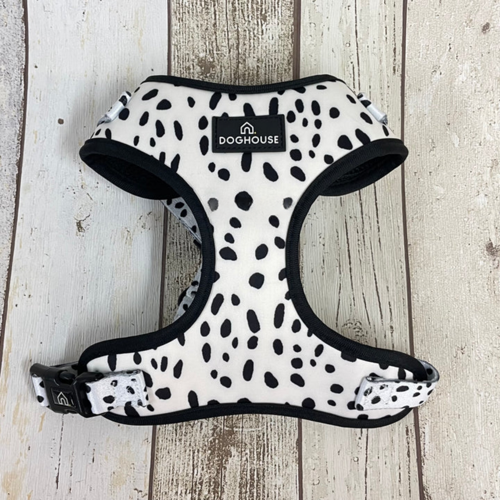 Pawliora Everyday Comfort Harness in Dalmatian Spot