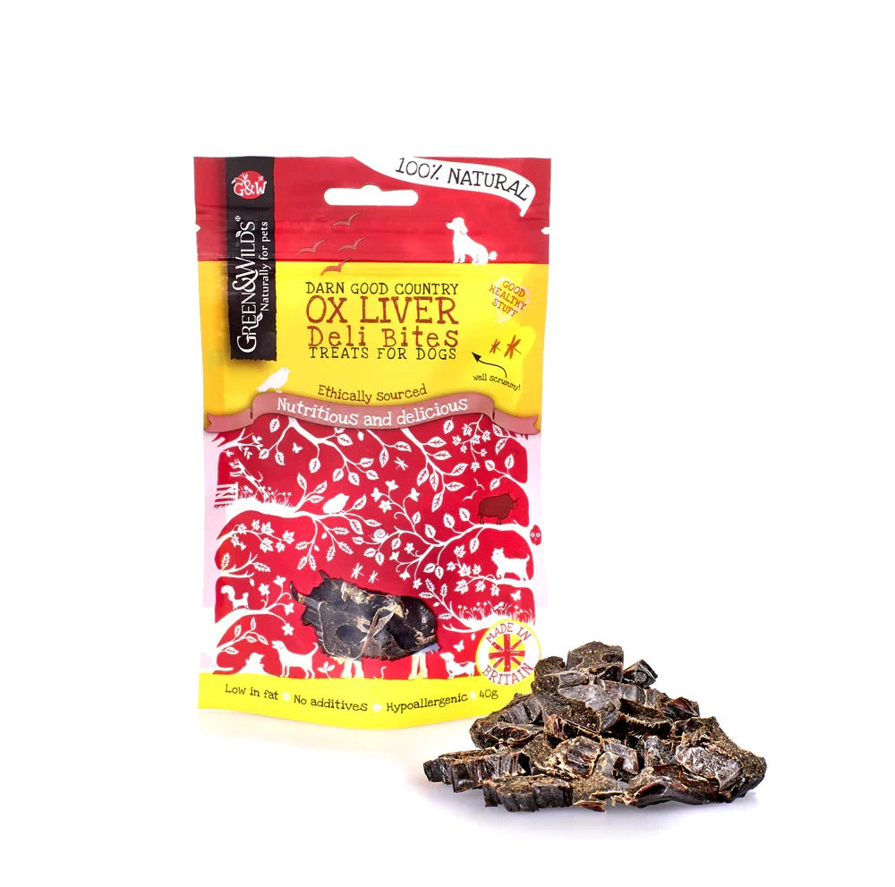 Green & Wilds Ox Liver Deli Bites