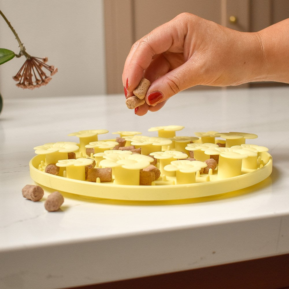 Great & Small Slow Down Daisy Silicone Snack Pad