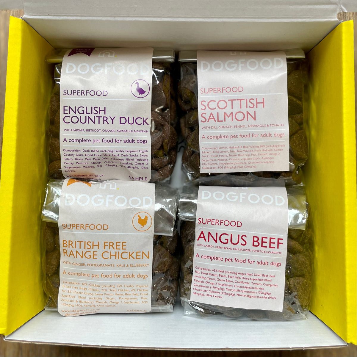 DOGFOOD Superfood Sample Pack