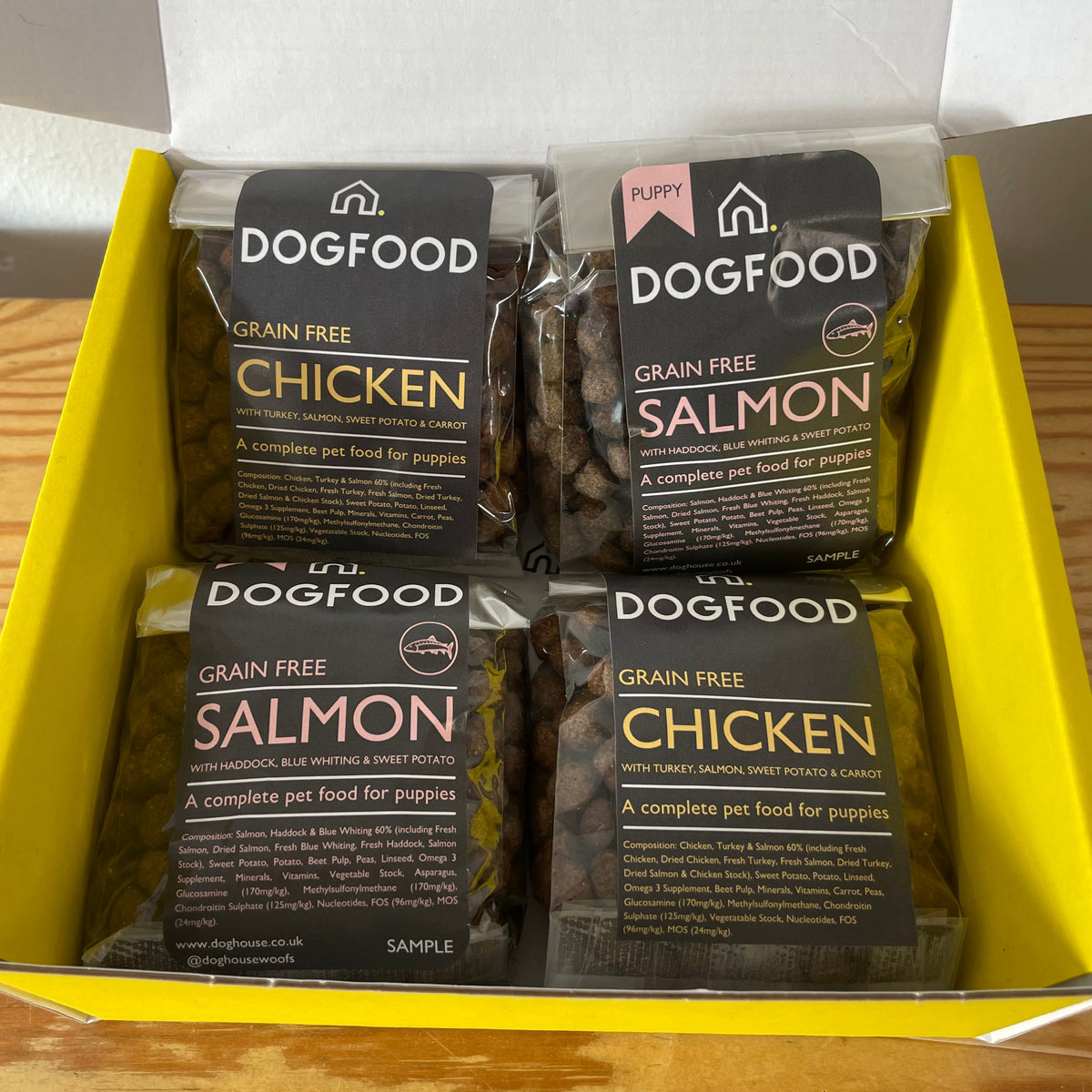 DOGFOOD Sample Bag for Puppies