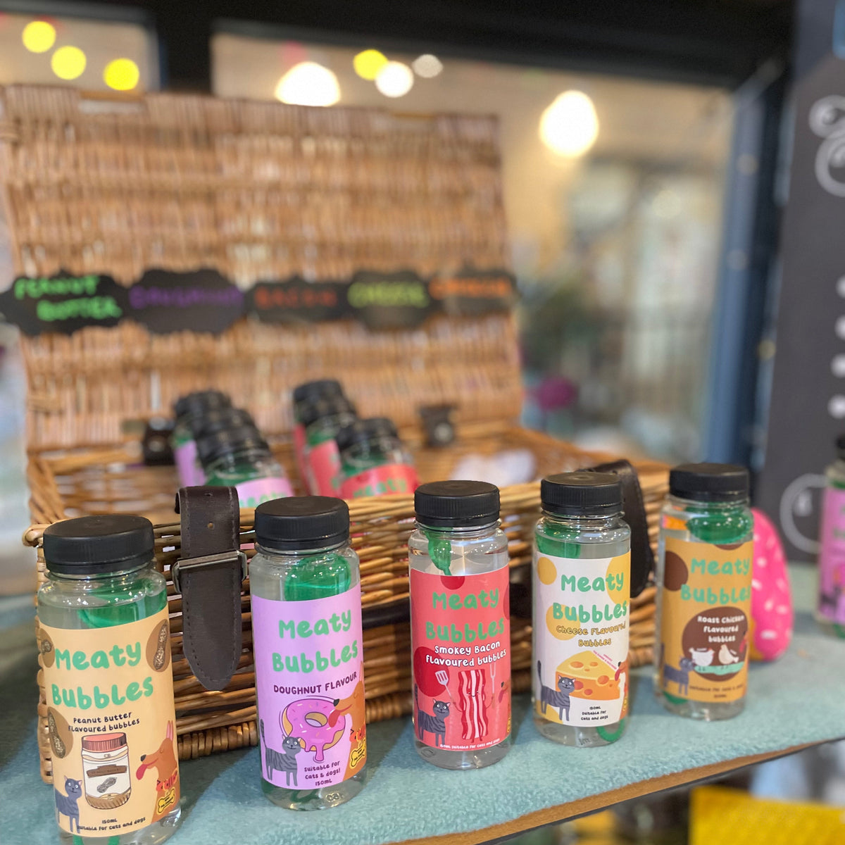 Meaty Edible Bubbles for Dogs