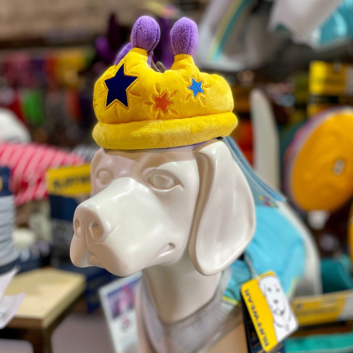 P.L.A.Y. Gold Crown Dog Toy