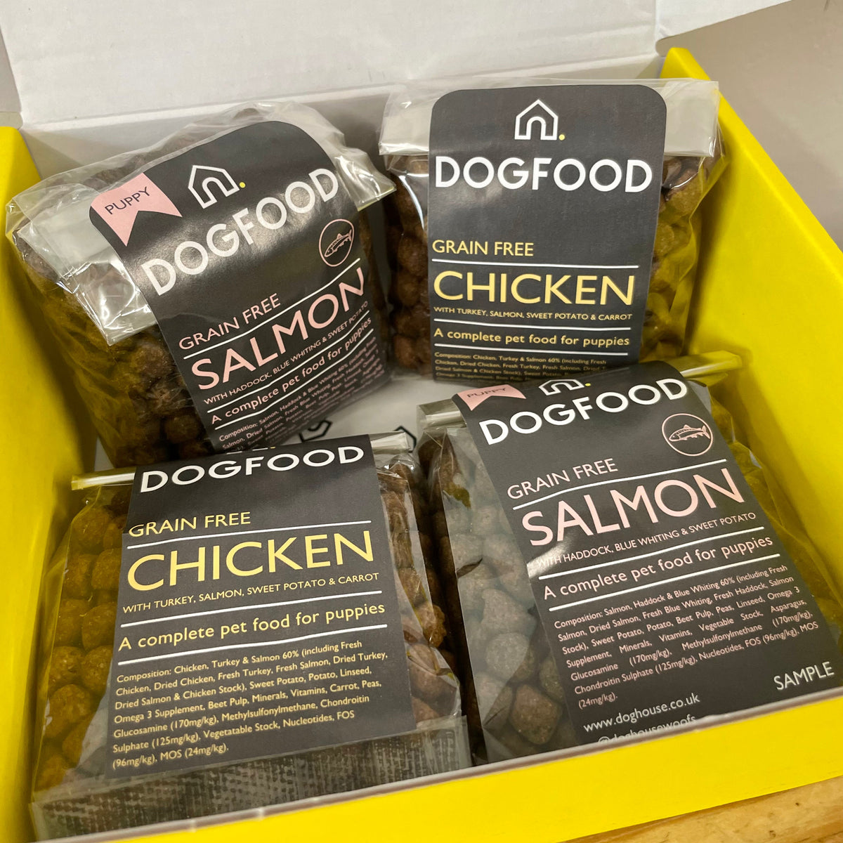 DOGFOOD Sample Bag for Puppies