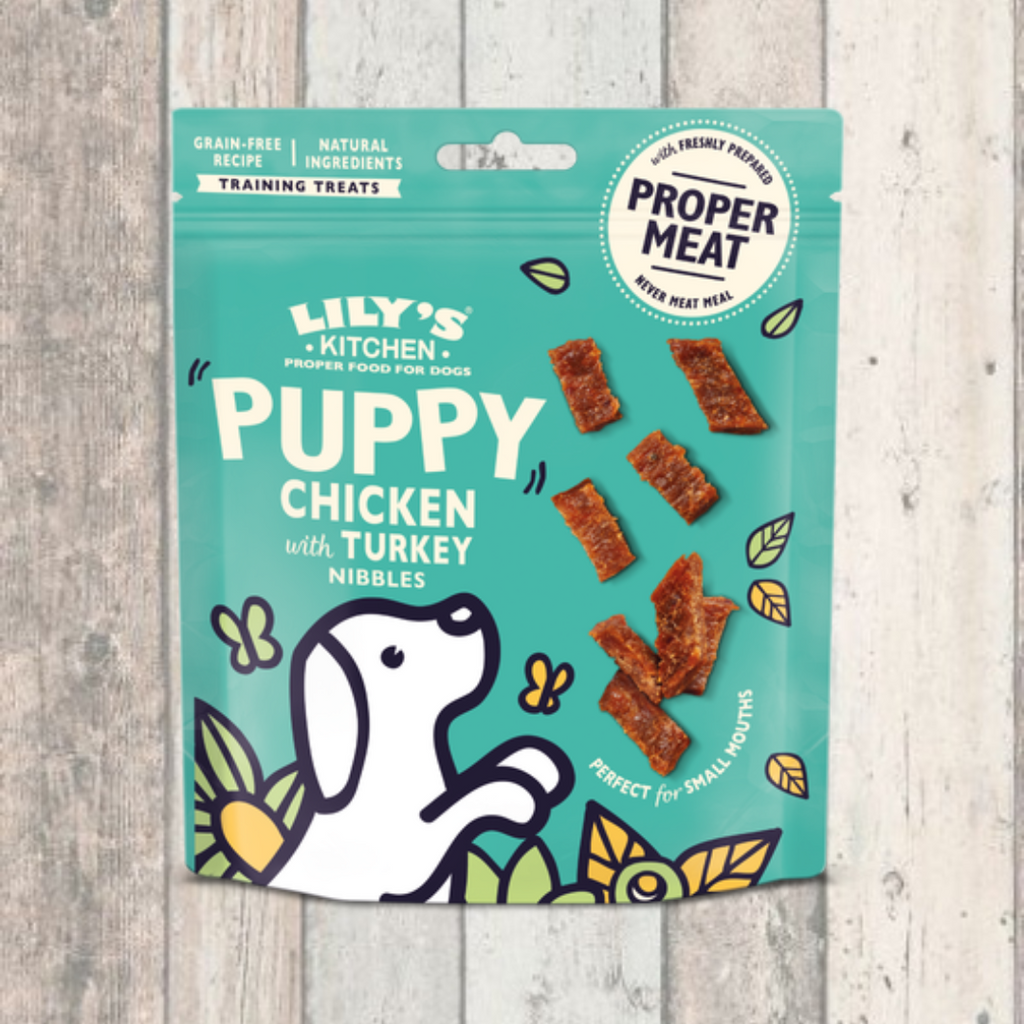 Lilys Kitchen Puppy Nibbles - Chicken & Turkey