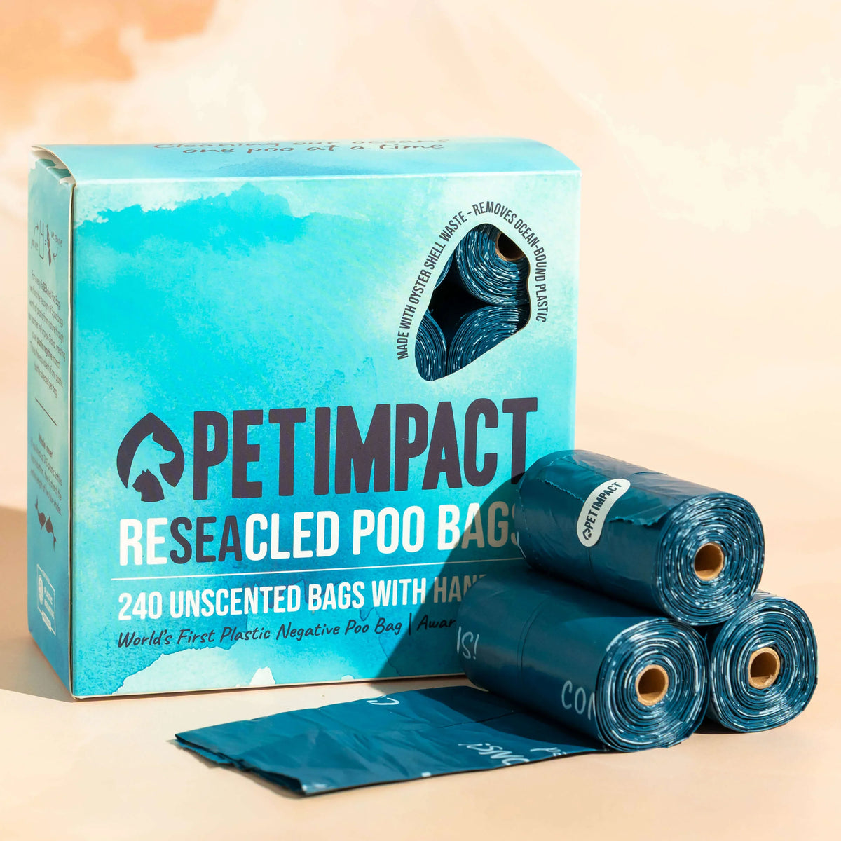 Pet Impact Recycled Poop Bags for Dogs
