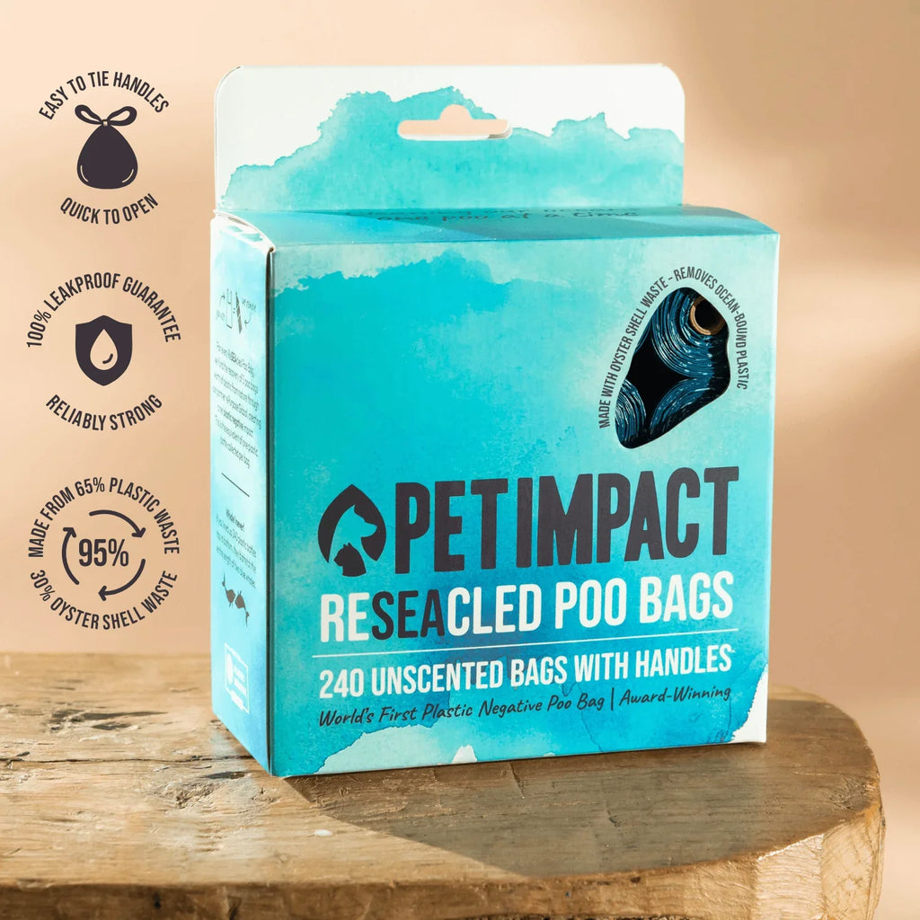 Pet Impact Recycled Poop Bags for Dogs